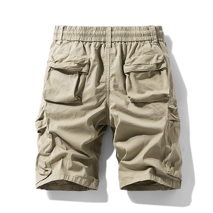 Herren Cargo Shorts Bequem Mit Seitentaschen