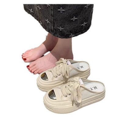 Damen Plateausneaker Atmungsaktiv Robust Modisch