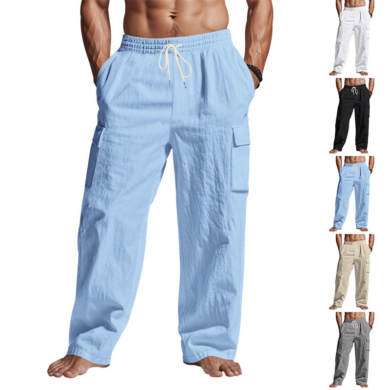 Herren Cargo-Hose Praktisch Bequem Freizeit