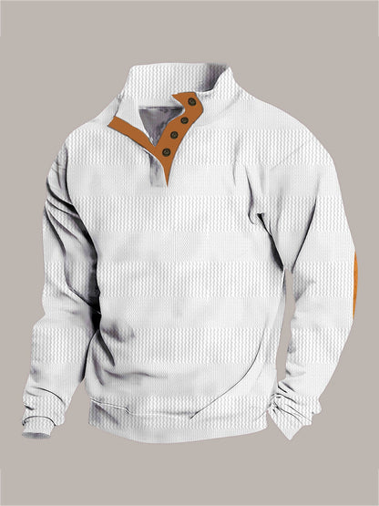 Herren Pullover Sportlich Modern Großstadtstyl