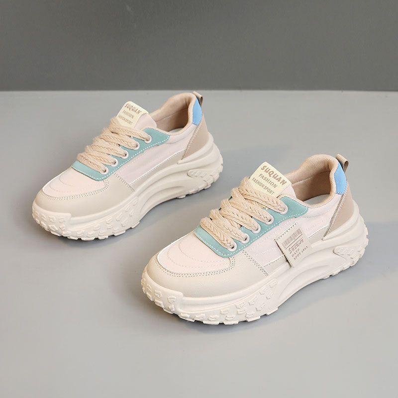 Damen Sneaker Chunky Modisch Bequem Komfortschuhe