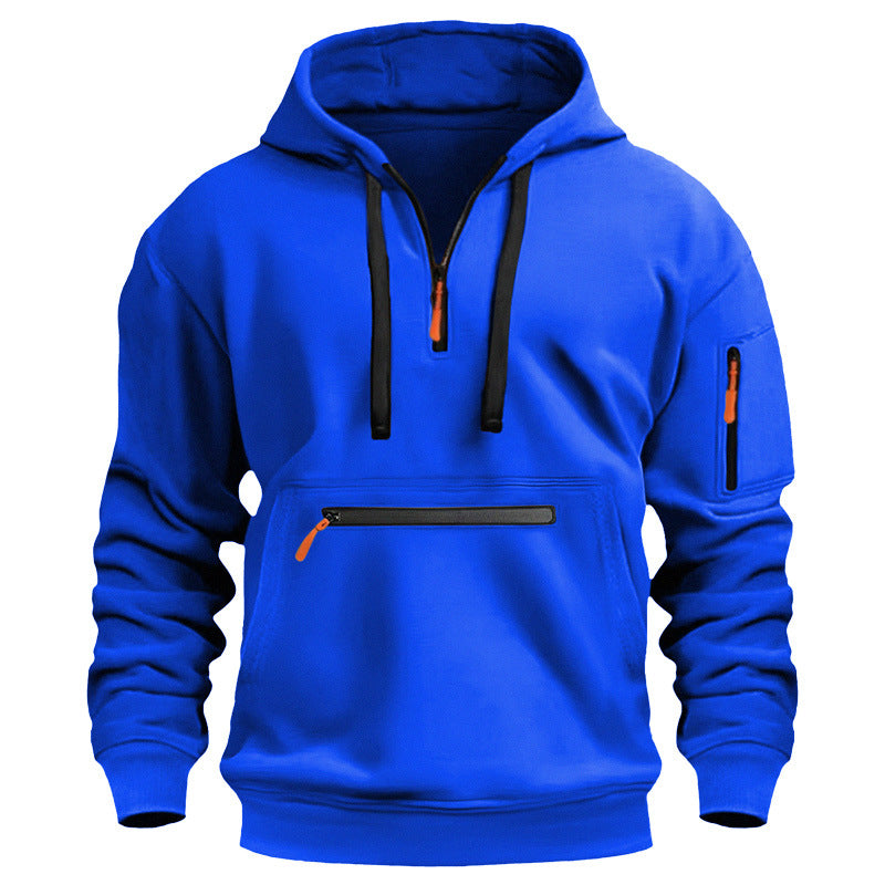 Funktionspullover Herren Sportlich Wasserabweisend