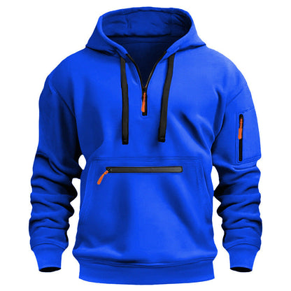 Funktionspullover Herren Sportlich Wasserabweisend
