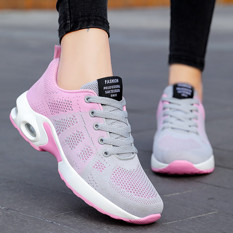 Damen Sportschuhe Atmungsaktiv Laufschuhe mit Dämpfung