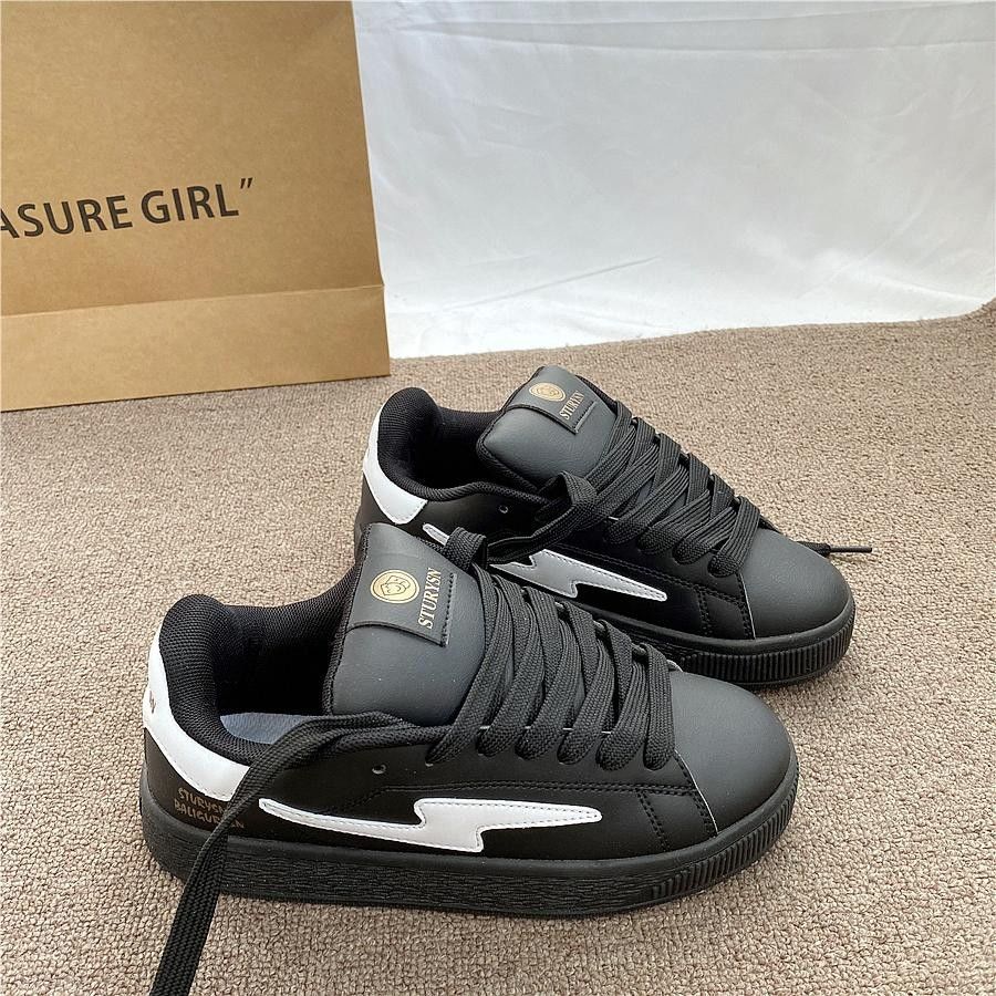 Damen Sneaker Stylisch Kontrastdesign Weich