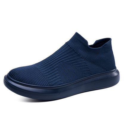 Damen Strick-Sneaker Hoch Modisch Flexibel