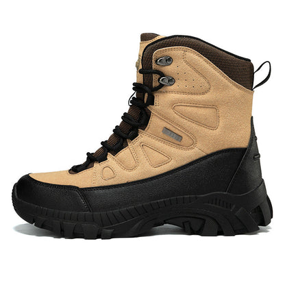 Wanderstiefel Herren rutschfest mit Knöchelschutz Waterproof