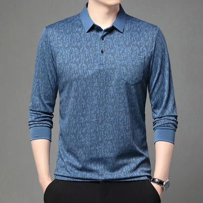 Herren Poloshirt Grafik Atmungsaktiv Modern