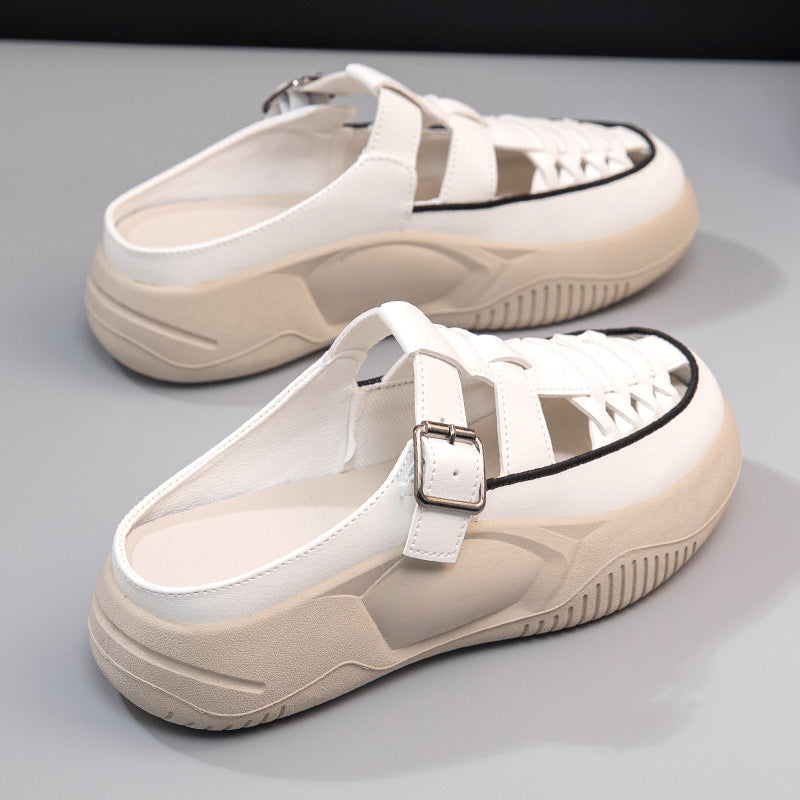 Damen Clogs Sportlich atmungsaktiv mit verstellbarem Riemen - BerlinGlamour