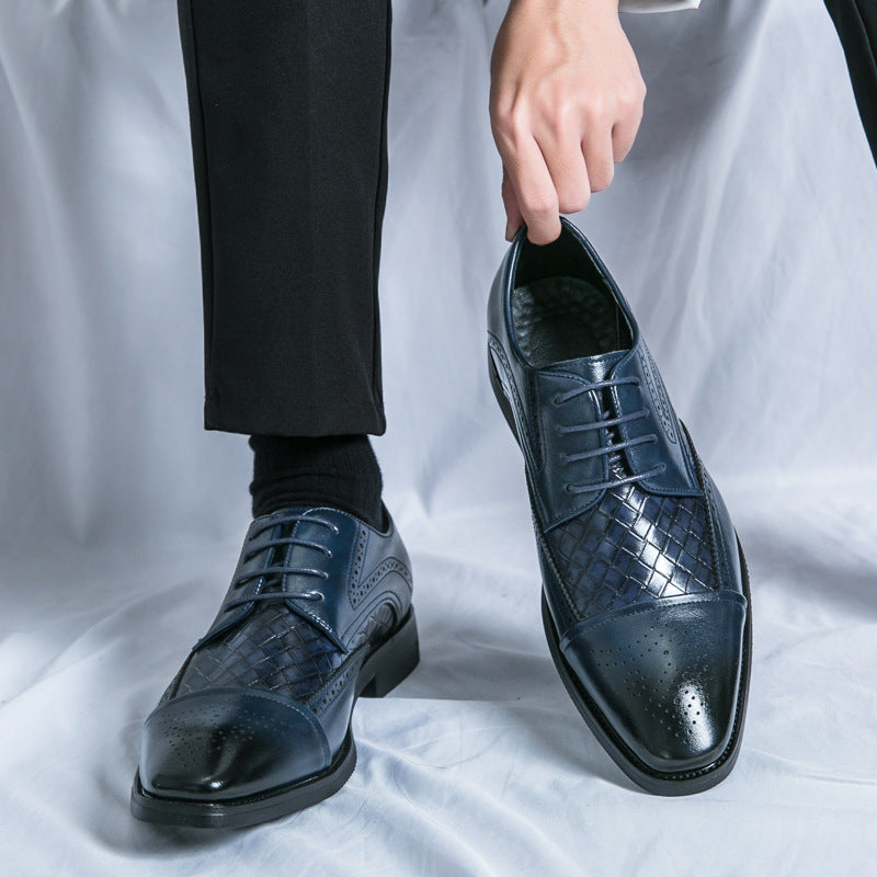 Elegante Damen Lederschuhe Klassisch Schwarz Heidi Stil
