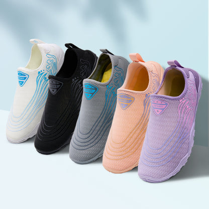 Damen Wasserschuh Flexibel Bequem Slip-On Sneaker - BerlinGlamour