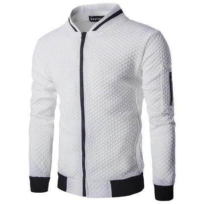 Herren Steppjacke Modern Elegante Mit Taschen - BerlinGlamour