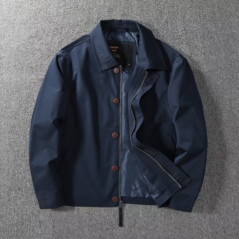 Herren Übergangsjacke Modern mit Taschen Praktisch