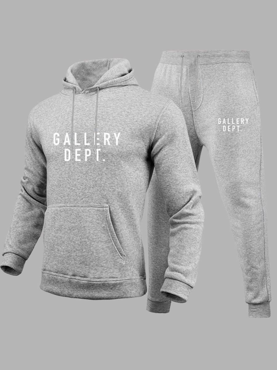 Herren Jogginganzug Set Modern mit Logo Sportlich