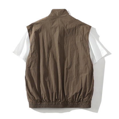Herren Ärmellose Jacke Modern Sportlich Trendy