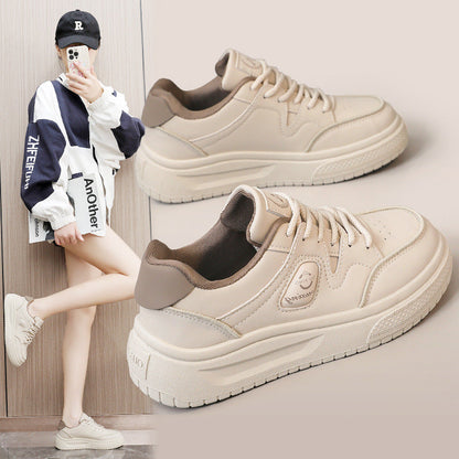 Damen Plateausneaker Atmungsaktiv Rutschfest Modern - BerlinGlamour