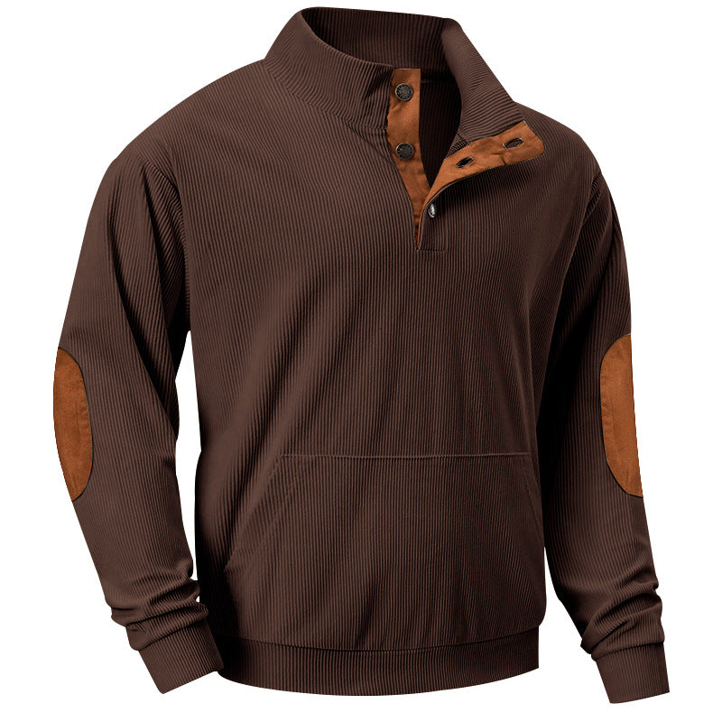 Herren Pullover Stehkragen Bequem Modern