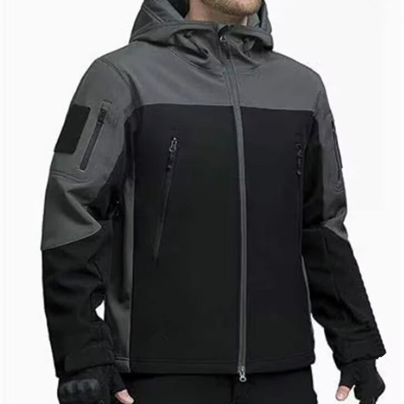 Herren Softshelljacke Funktional Wasserabweisend - BerlinGlamour