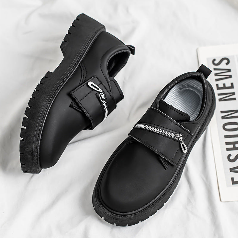 Damen Halbschuhe Modisch Reißverschluss Robust