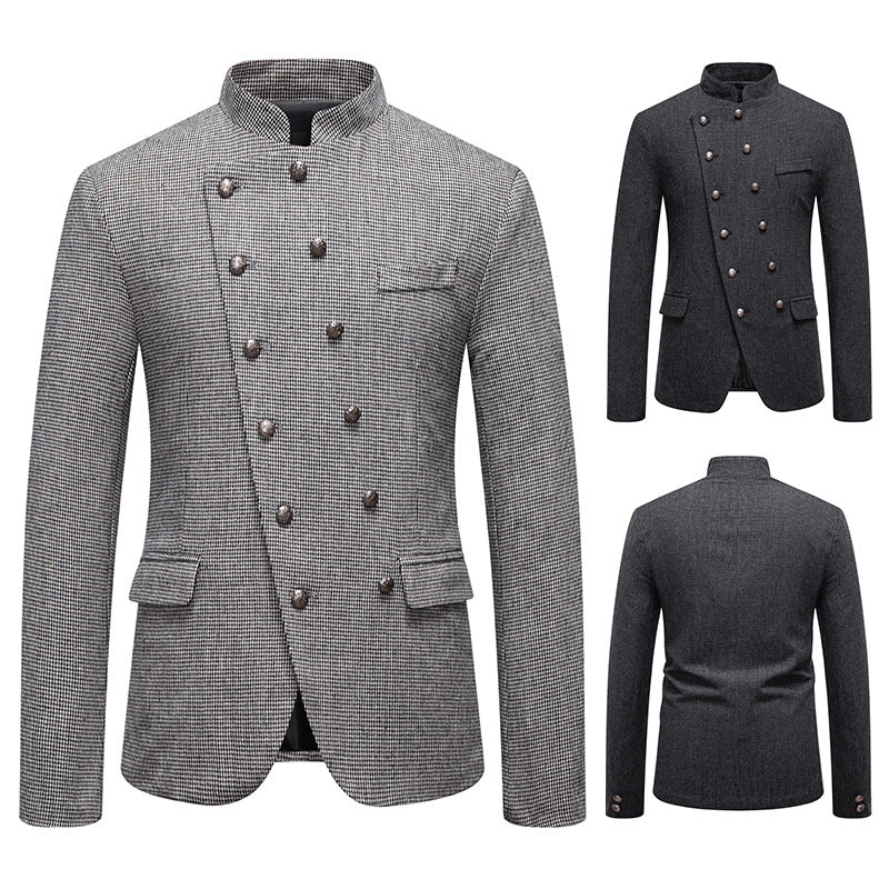 Herren Blazer Karomuster Modern Slim Fit
