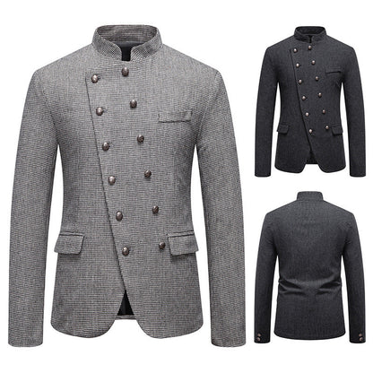 Herren Blazer Karomuster Modern Slim Fit