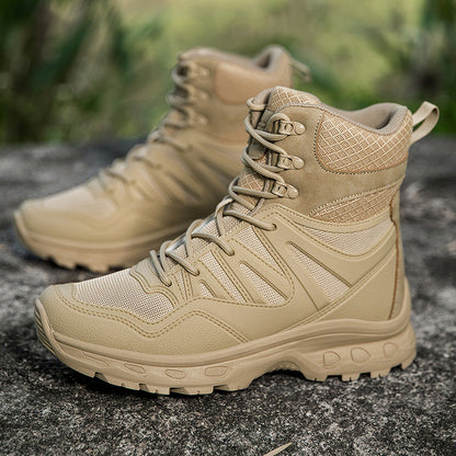 Herren Wanderschuhe Hoch Knöchelschutz Outdoor Trekking Schuhe