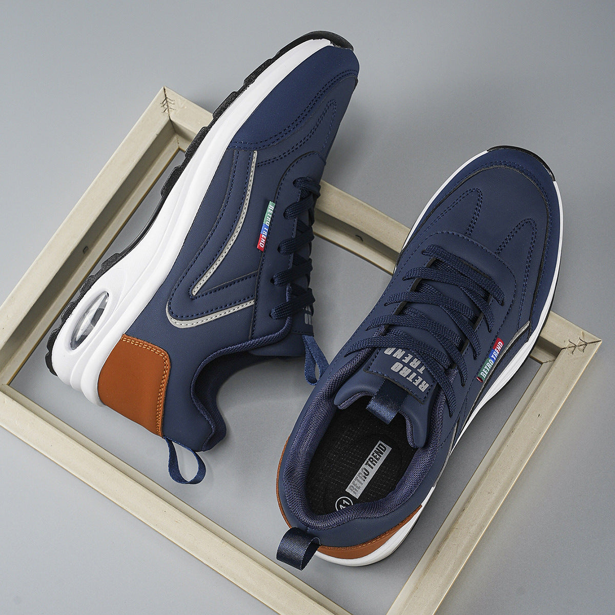 Damen Sneaker Bequem Stoßdämpfend Sportlich - BerlinGlamour