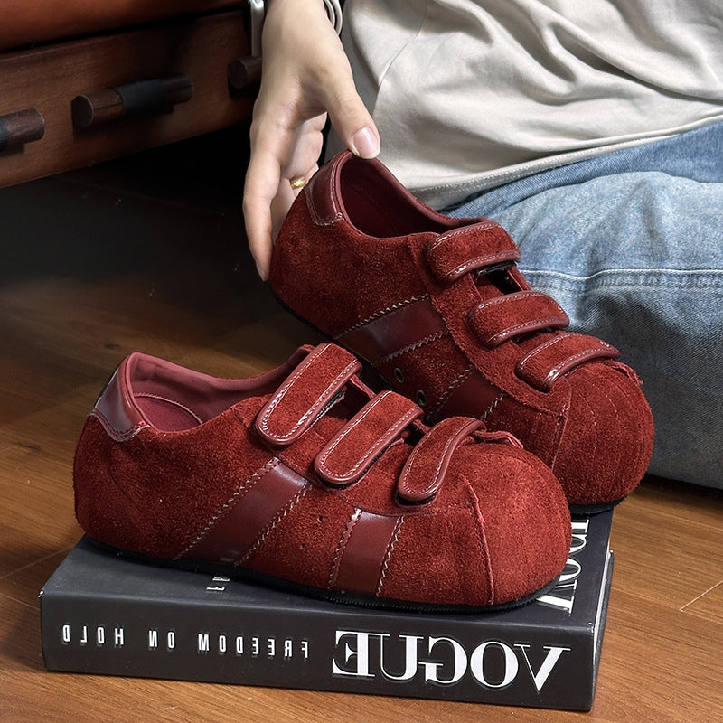 Damen Clogs Sportlich Bequem Klettverschluss