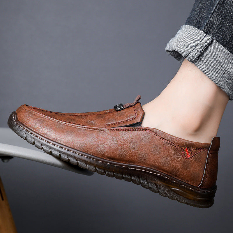 Damen Leder Slipper Bequem Elegante Schuhe Frauen