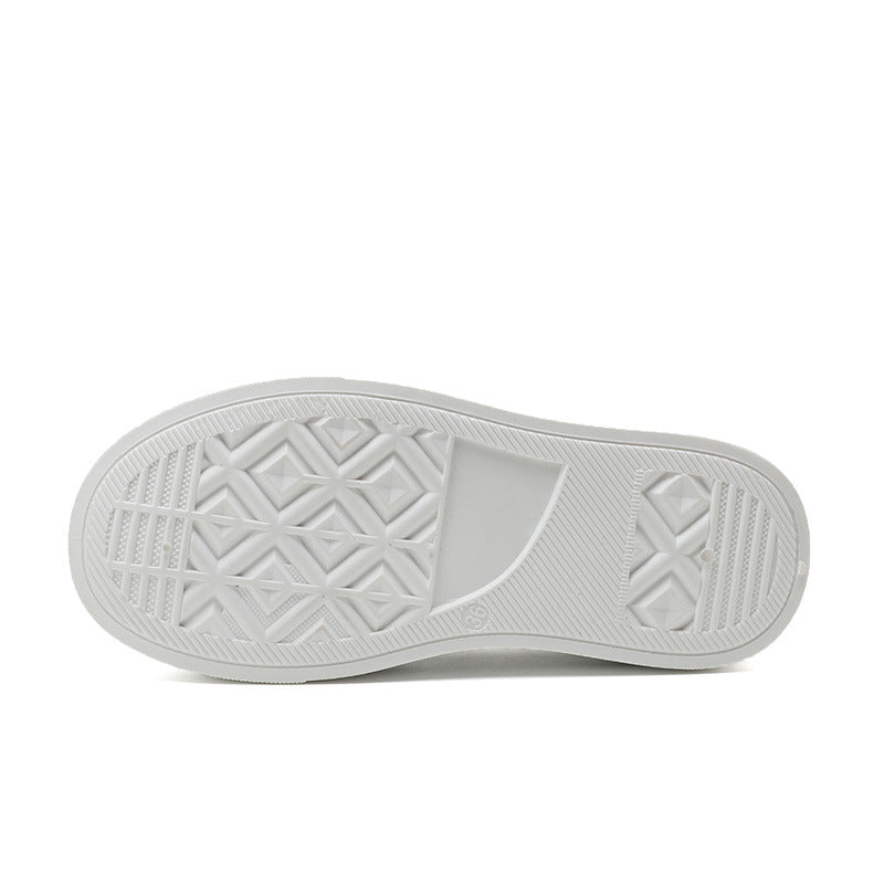 Damen Plateau Sneaker Hoch modisch Rutschfest