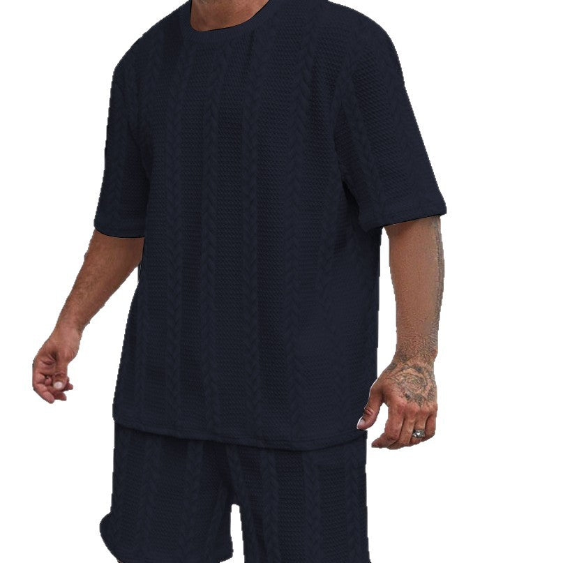 Herren Strickset Lässig Bequem Sommer