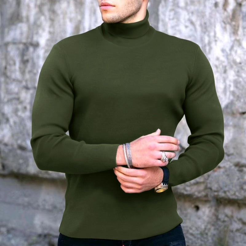 Herren Rollkragenpullover Elegantes Design Modern