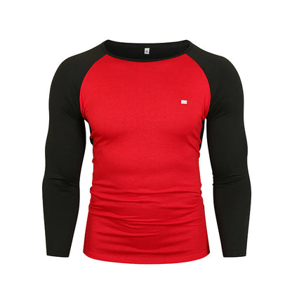 Herren T-Shirt Langarm Baumwolle Weich Berlin Style