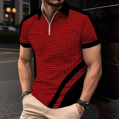 Herren Poloshirt Kurzarm Sportlich Modern