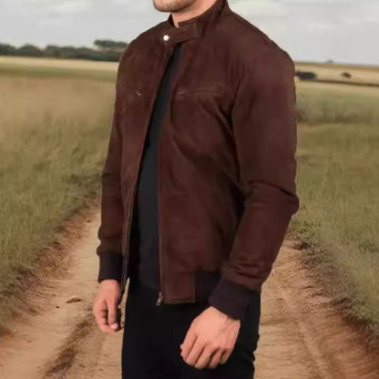 Lederjacke Herren Bikerstyle Zeitlos Modern