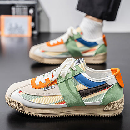 Damen Sneaker Sportlich Bunt Atmungsaktiv