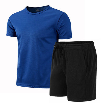 Herren Sportset Funktionsshirt und Laufshorts Sportlich