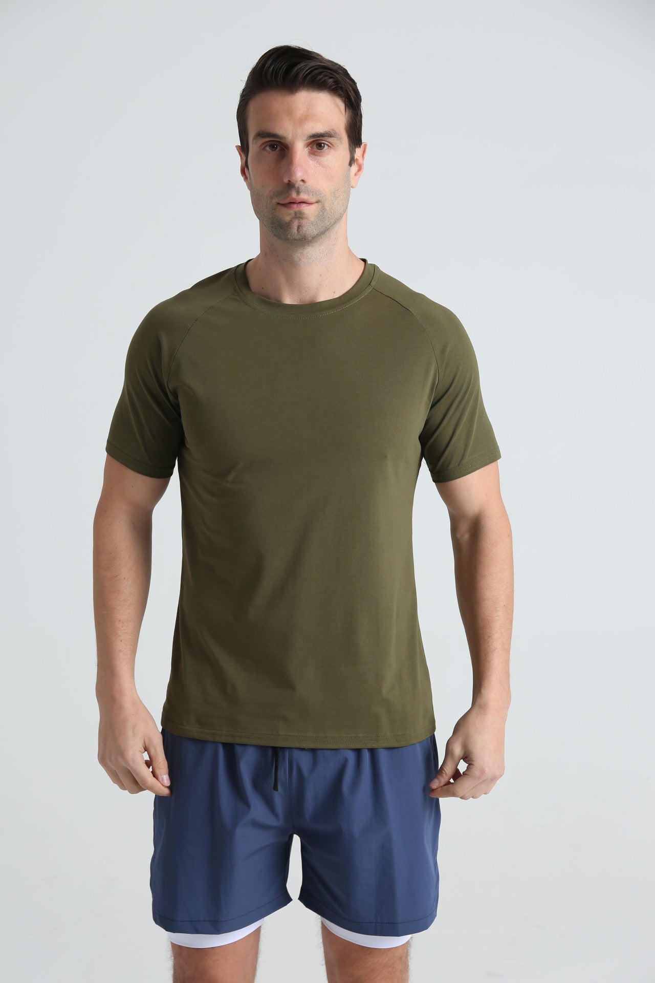 Leichtes Funktionsshirt Herren Elastisch Sportlich