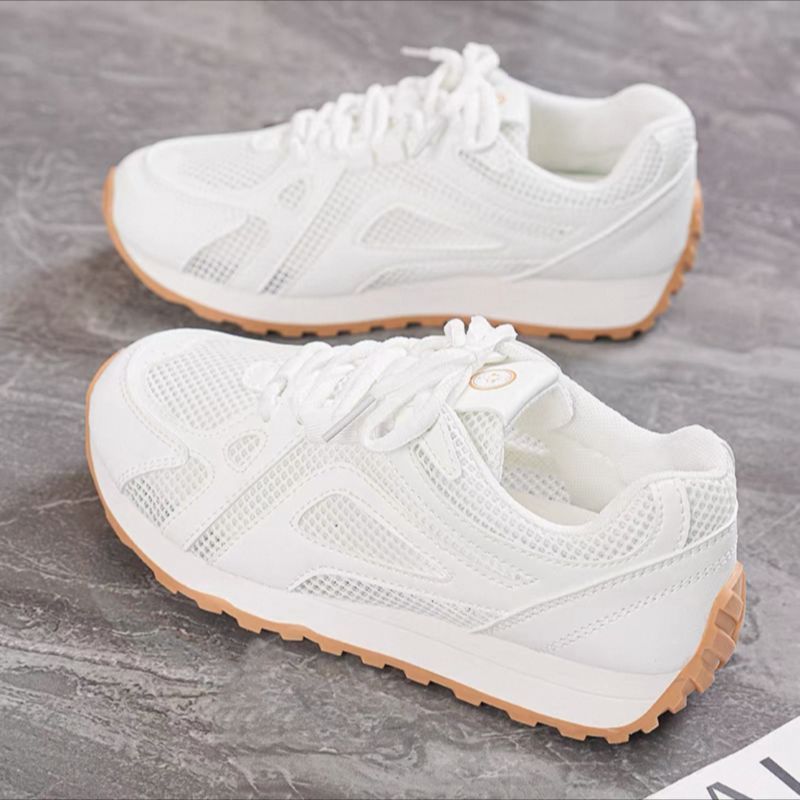Damen Laufschuhe Sportlich Mesh Atmungsaktiv mit Rutschfester Sohle - BerlinGlamour