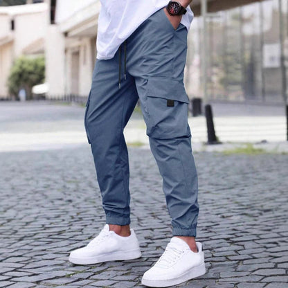 Herren Cargo Hosen Praktisch Elastisch Bequem