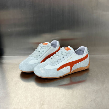 Damen Sneaker Elegant Rutschfest Weite Passform