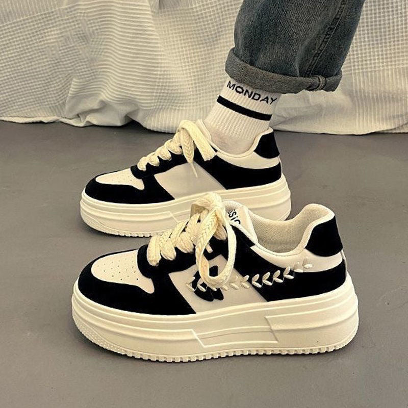 Damen Sneaker Chunky Plattform Schuhe Mode
