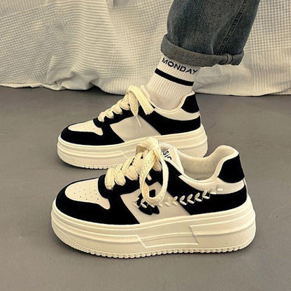 Damen Sneaker Chunky Plattform Schuhe Mode