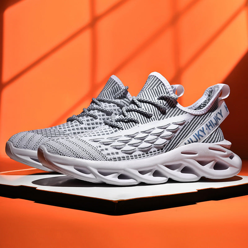 Damen Sneaker Sportlich Atmungsaktiv Flexibel Mit Dämpfung