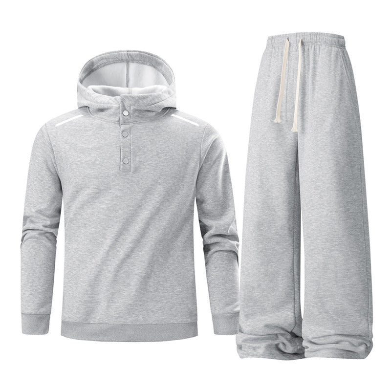 Herren Sportset Jogginghose Hoodie Elastisch Komfort - BerlinGlamour