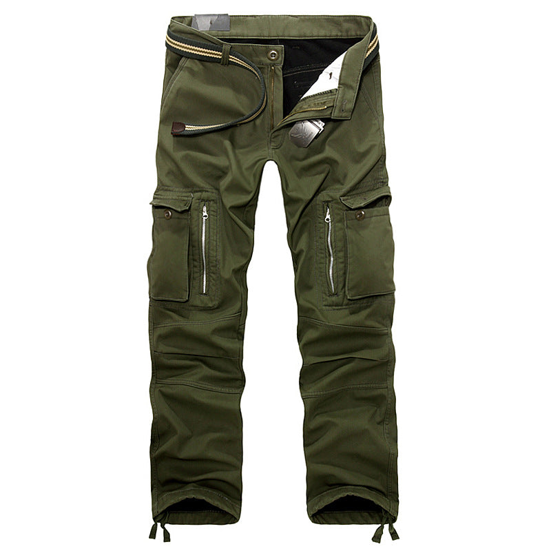 Herren Cargo-Hose Bequem Vielseitig Reißverschluss-Taschen