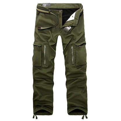 Herren Cargo-Hose Bequem Vielseitig Reißverschluss-Taschen