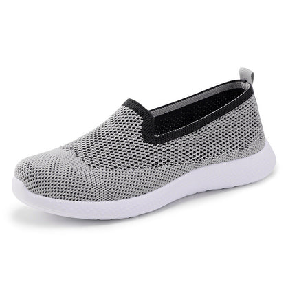 Damen Sneaker Atmungsaktiv Flexibel Mesh Schuhe Bequem