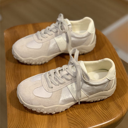 Damen Sneaker Weich Wildleder Bequem Laufschuhe