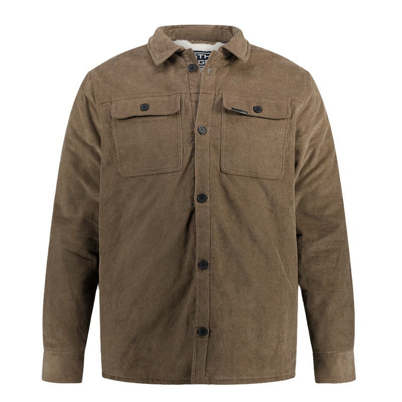 Herren Cordjacke Modern Schnitt Praktisch